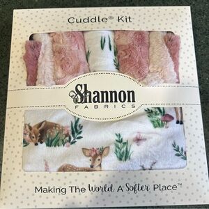 Shannon Fabrics COMPLETE Cuddle Quilt Kit "Love You Deerly" Bambino Kit NEW